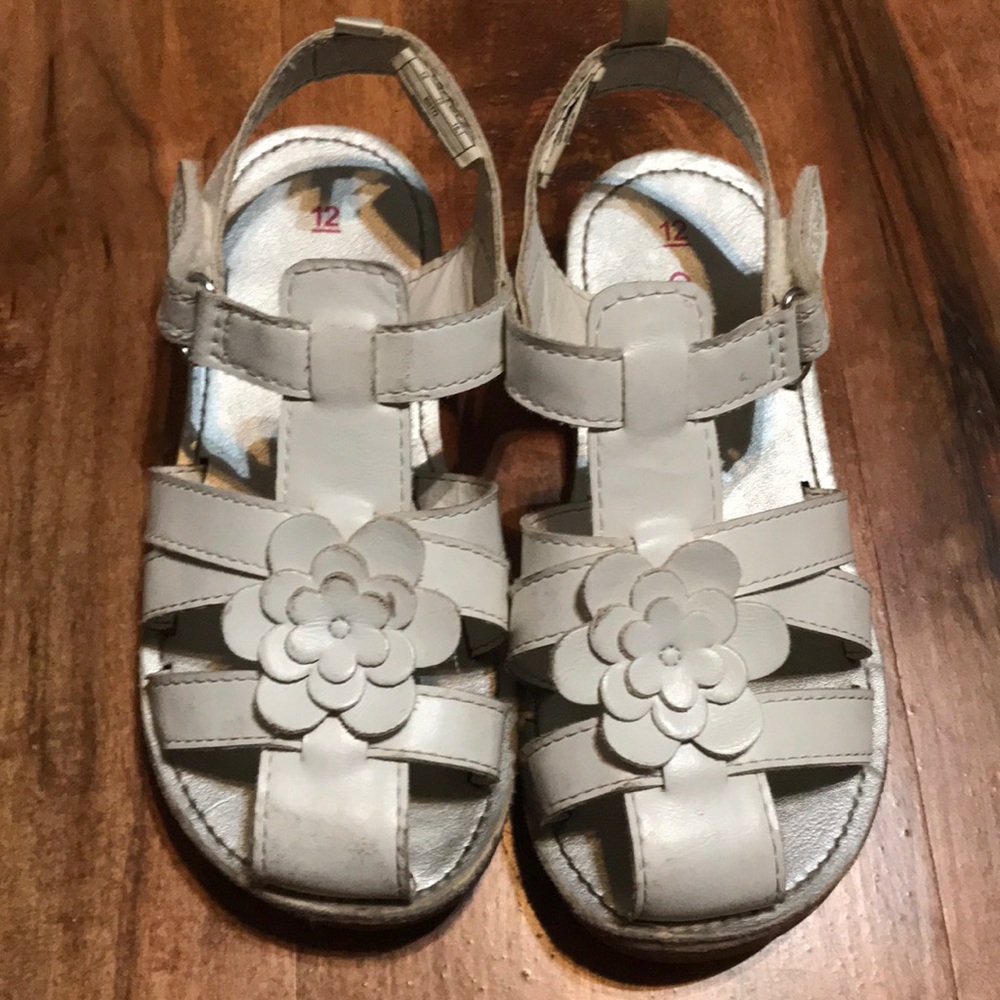 Carters white sandals